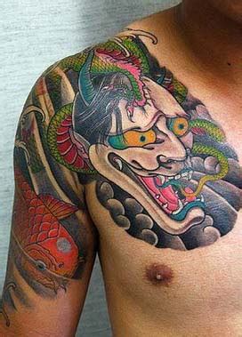 3D Snakes Tattoo on Shoulders | Tattoos Photo Gallery