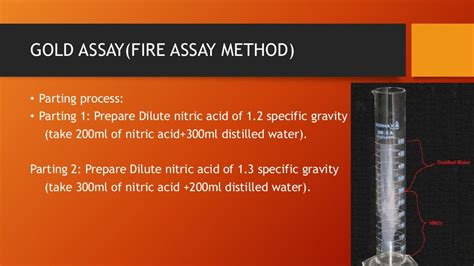 Gold assay(fire assay method)