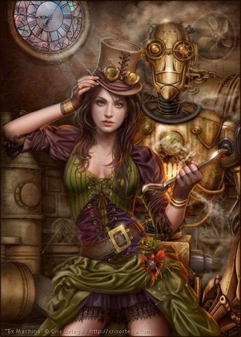 Steampunk art and drawing examples that ... | Steampunk artwork ...