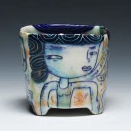Kevin Snipes Tumbler | Ceramic cups, Ceramic pottery, Clay ceramics