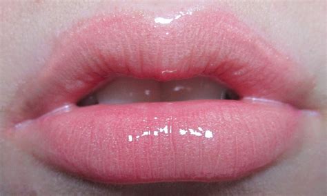 Shimmery, pale pink lip gloss | Pink lip gloss, Pale pink lips, Pink lips