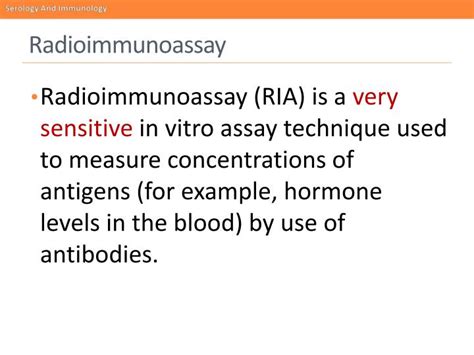 PPT - Radioimmunoassay PowerPoint Presentation, free download - ID:2609496