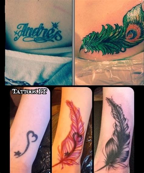 feather cover up | Tattoos, Tatting, Feather