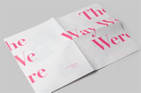 The Way We Were on Behance