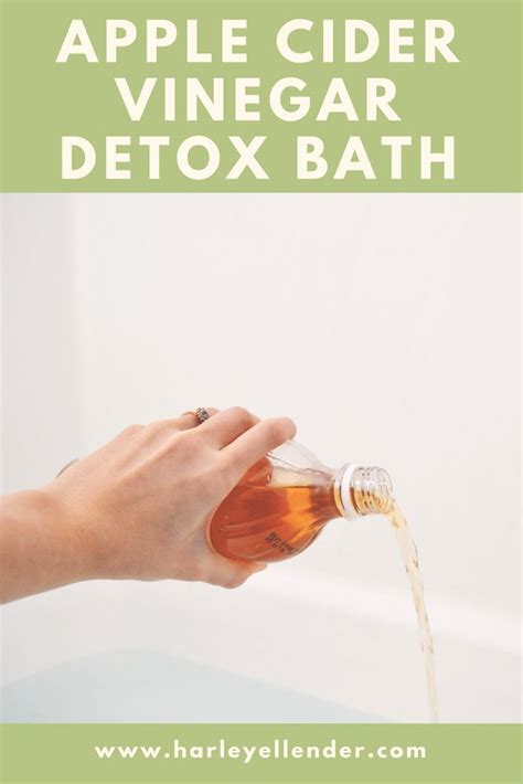 Take the perfect detox bath. This apple cider vinegar bath has so many health b… | Apple cider ...