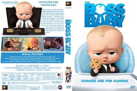 The Boss Baby (2017) R1 Custom DVD Cover & Label - DVDcover.Com