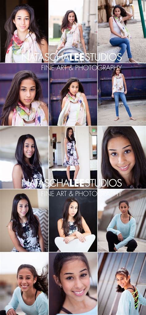 Sample Model Portfolios for Denver Models - Teen Girl - Natascha Lee Studios