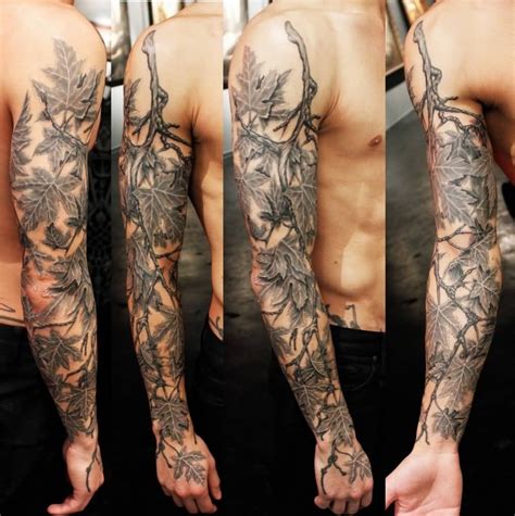 10 Perfect Black And Grey Sleeve Tattoo Ideas 2024