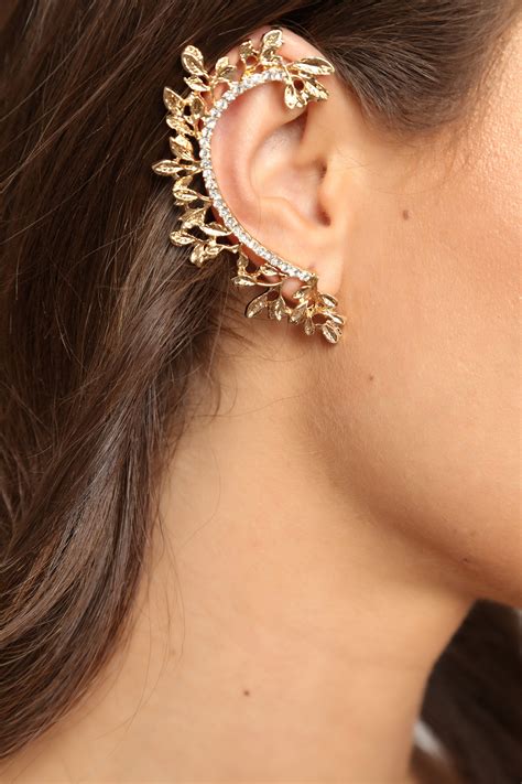 Ember Ear Cuff - Gold – Fashion Nova