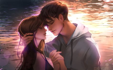 2560x1600 Anime Romantic Couple 2019 2560x1600 Resolution Wallpaper, HD ...