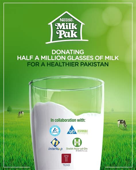 Nestle MilkPak is Donating Half A Million Glasses Of Milk For A ...