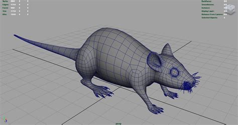 Realistic Rat - 3D Model by sanchiesp