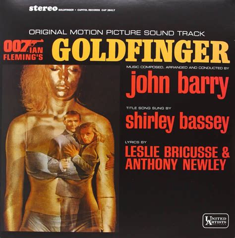 Goldfinger - The Original Soundtrack OST (1LP) - Black Vinyl | Shirley bassey, Soundtrack, The ...