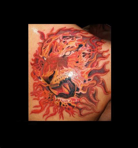 Angry Lion - TATTOO GALLERY