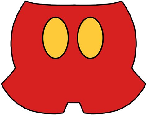 Mickey Mouse Pants Png Cartoon Clipart Large Size Png Image Pikpng ...