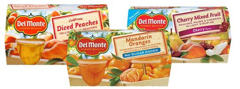 4ct Del Monte Fruit Cups $0.32 at Target! - Simple Coupon Deals