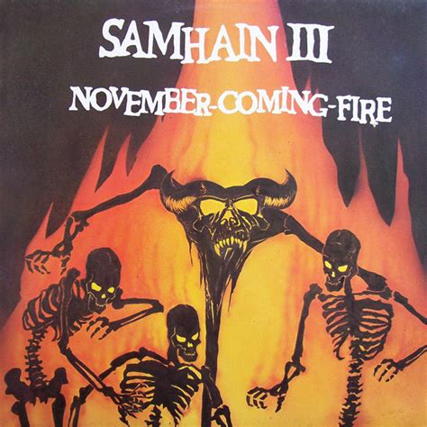 Samhain - November-Coming-Fire (1988, Vinyl) | Discogs