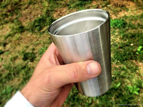 12 Oz Double Wall Stainless Steel Cup - Steelys Drinkware