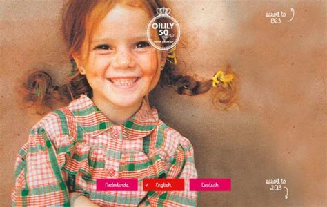 Oilily - 50 years - Webdesign inspiration on www.niceoneilike.com | Web design inspiration, Web ...