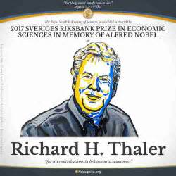 Richard Thaler Wins Nobel Prize in Economics - Raman Media Network