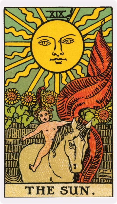 #WOMENSART on Twitter in 2021 | The sun tarot card, The sun tarot, Tarot card meanings