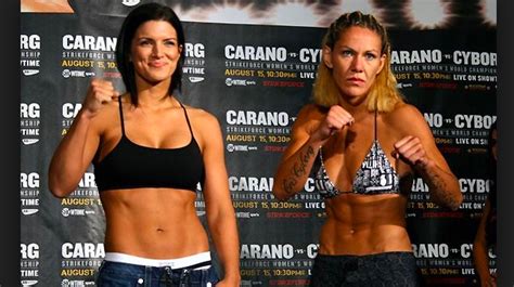 Cris Cyborg Vs. Gina Carano Rematch announced for UFC 226 - Cris Cyborg ...