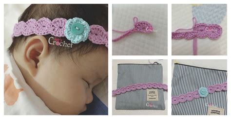 Baby Headband Flower Free Crochet Pattern