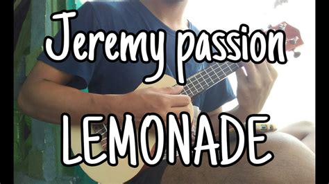 #UKULELE Cover Jeremy passion - Lemonade - YouTube