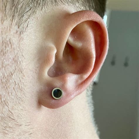 Black Earrings For Men