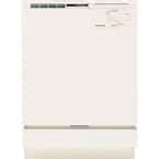 Whirlpool Front Control Dishwasher in Biscuit with Stainless Steel Tub, TargetClean, 49 dBA ...