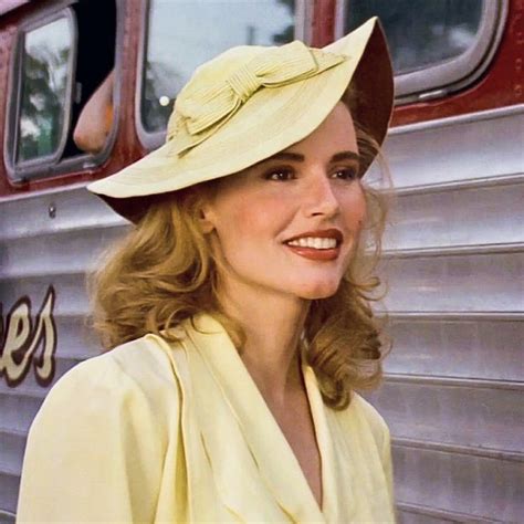 Dottie Hinson (Geena Davis), catcher, Rockford Peaches, A League of ...