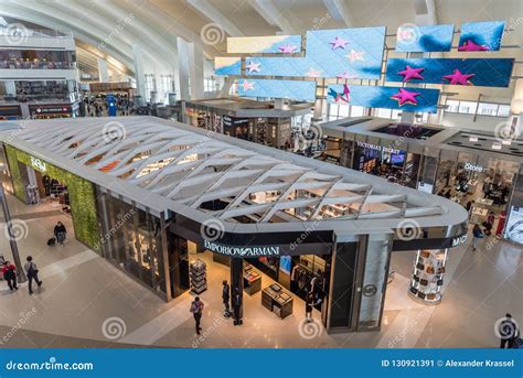 Interior of the Tom Bradley Terminal at the LAX, Los Angeles, California Editorial Photo - Image ...