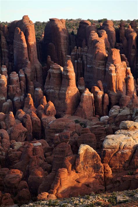 Sunrise At Fiery Furnace In Arches National Park by Pierre Leclerc Photography