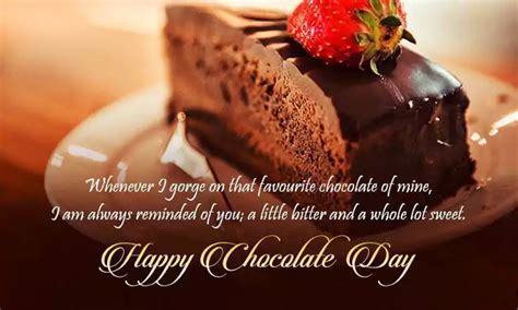 50+ Amazing Chocolate Day Quotes for Friends 2024 - QuotesProject.Com