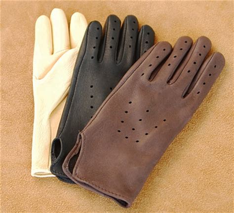 Buy Geier Gloves 202 Deerskin Leather Driving Gloves American Made In ...