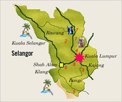 Selangor Destination: Selangor Map & History