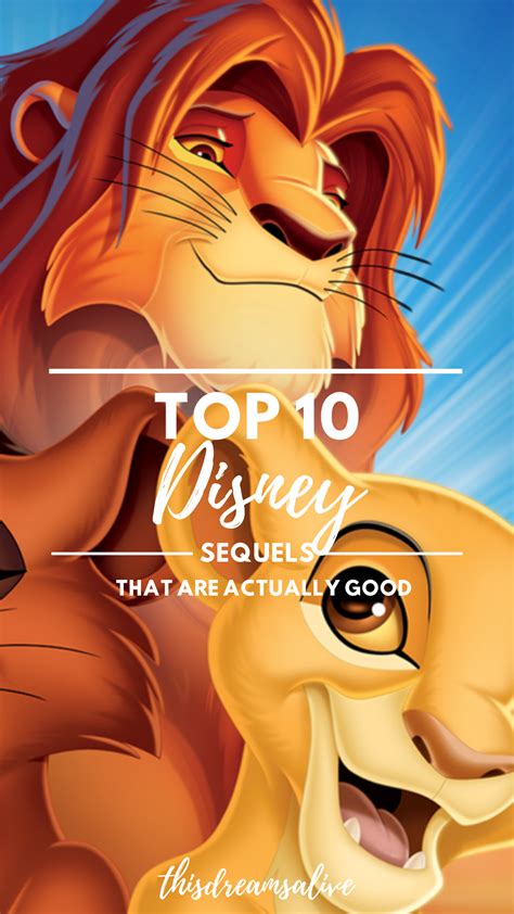 Top 10 Disney Sequels That Are Actually Good Disney D - vrogue.co
