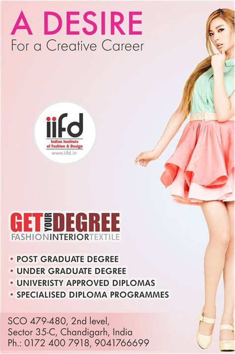 DO you have desire for a #creative career ! Join the best institute of fashion designing! Get ...