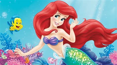 ღ Disney The Little Mermaid Princess Ariel Underwater Adventure (Cute Baby Games) - YouTube