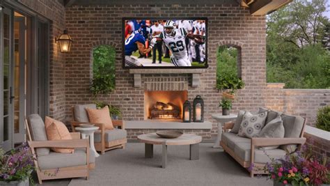 Outdoor TV Ideas And Installation for NJ I Backyard Projection.