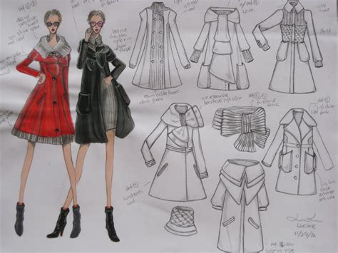 Fashion Illustration- pencil sketches by Luanne Lu at Coroflot.com