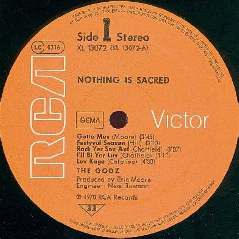 The Godz (2) - Nothing Is Sacred