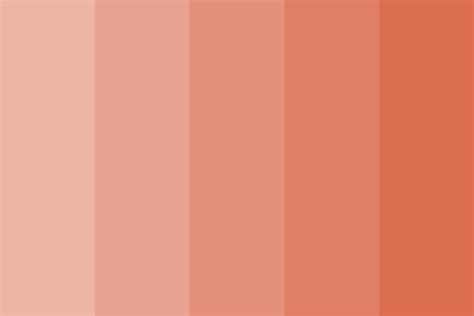 Gerbier light vermilion Color Palette