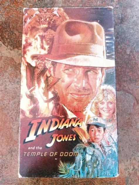 INDIANA JONES AND The Temple Of Doom (1984) - VHS - Harrison Ford $19.99 - PicClick