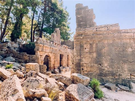 Tourist Route Ruins of the Ancient City of Seleucia in Antalya Province ...