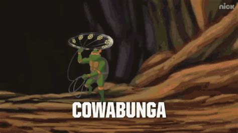 Cowabunga Michelangelo GIF - Cowabunga Michelangelo Orange - Discover ...