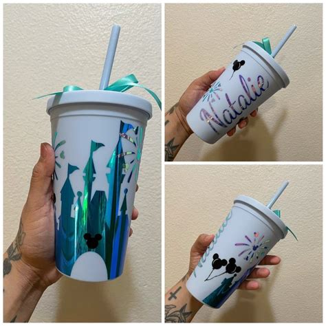 Disney Tumbler / cup | Etsy in 2021 | Tumbler cups diy, Tumbler cups ...