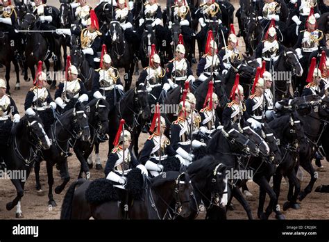 Trooping The Colour 2012 Blues and Royals of the Household Cavalry ...