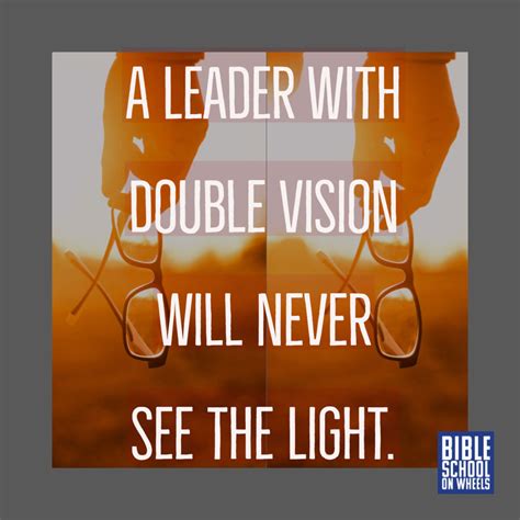 The Vision of a Leader MEME 1: Double Vision - Ten Courses