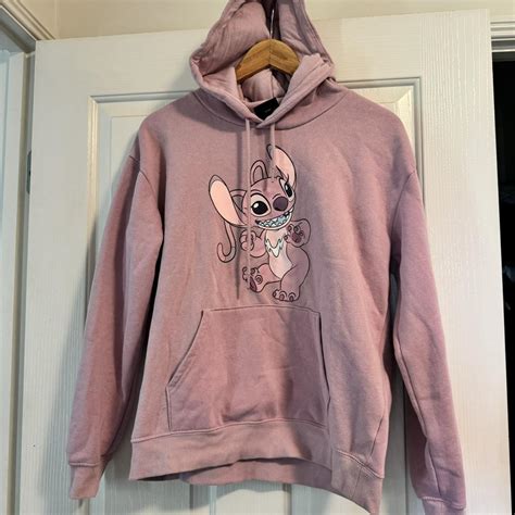 Lilo and stitch hoodie Size large Fits like an 8 - Depop